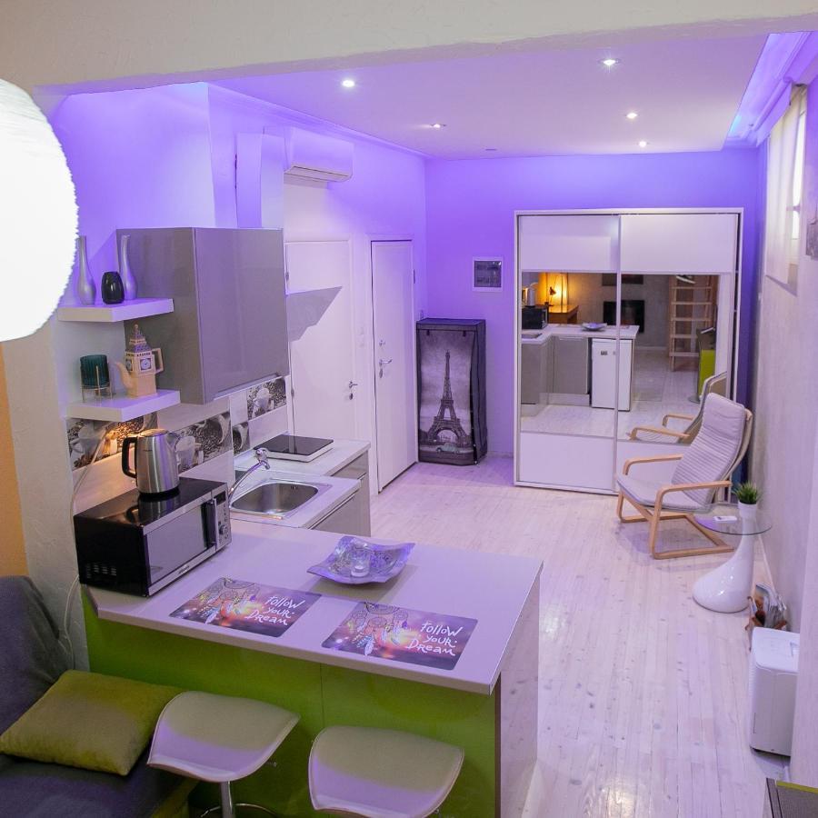 דירות סלוניקי Orange And Blue Studio Downtown 5 Min From White Tower מראה חיצוני תמונה