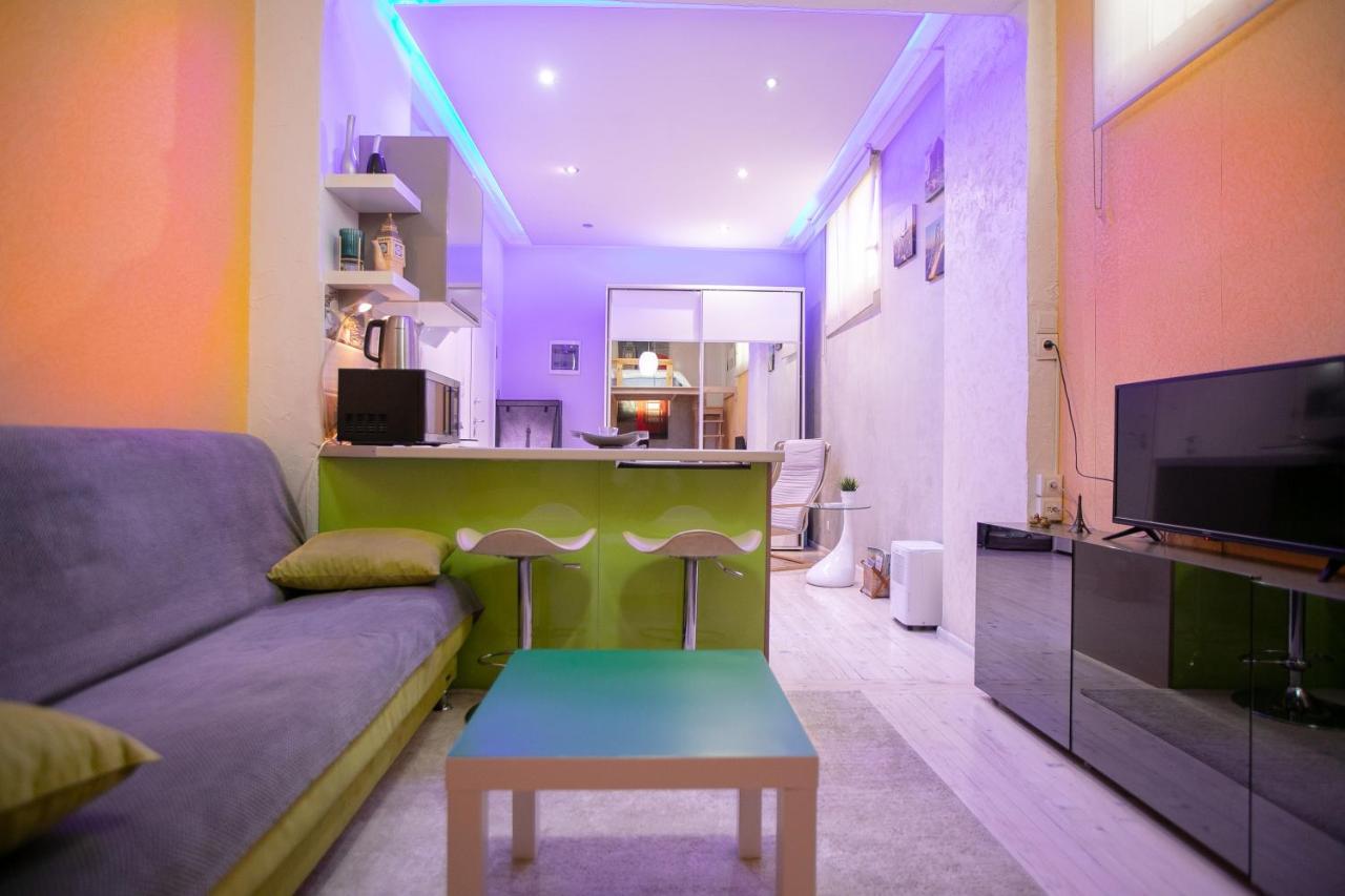 דירות סלוניקי Orange And Blue Studio Downtown 5 Min From White Tower מראה חיצוני תמונה
