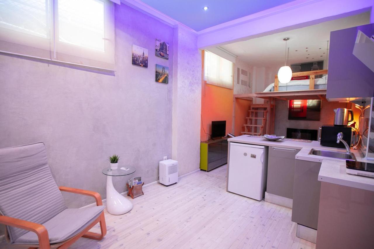 דירות סלוניקי Orange And Blue Studio Downtown 5 Min From White Tower מראה חיצוני תמונה