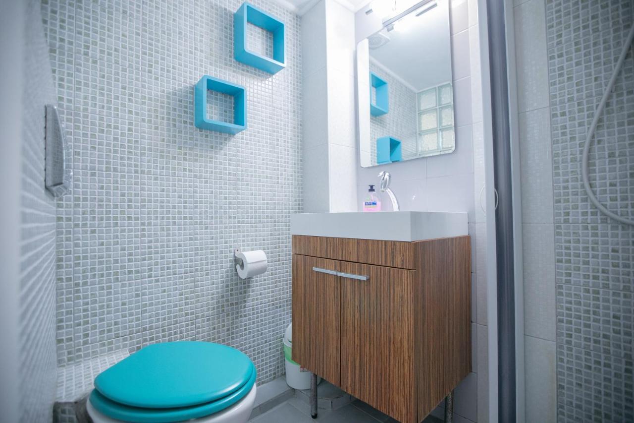 דירות סלוניקי Orange And Blue Studio Downtown 5 Min From White Tower מראה חיצוני תמונה